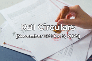 RBI Circulars Nov26-Dec5, 2025