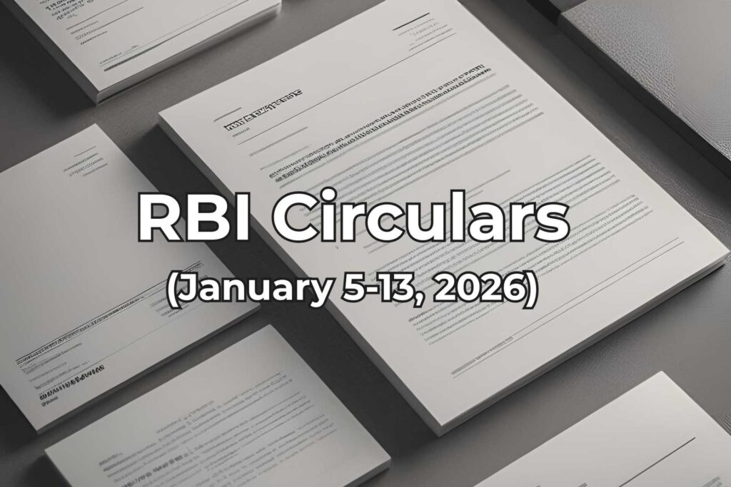 RBI Circulars Jan5-13, 2026