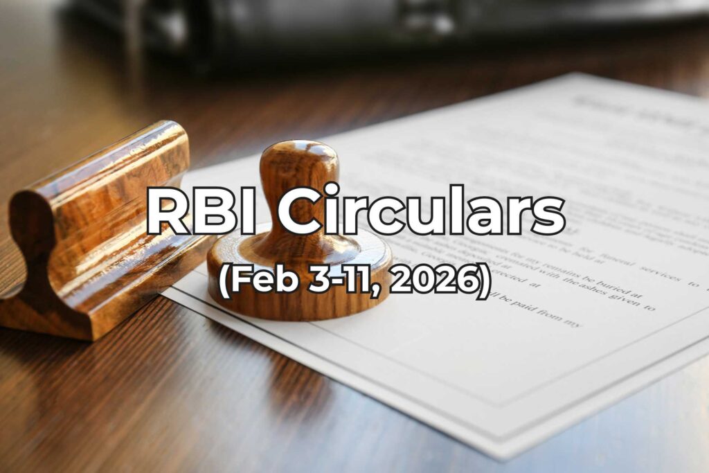 RBI Circulars Feb 3-11, summarised by Finakon