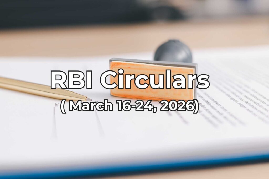 RBI Circulars March 16-24 summarised by Finakon